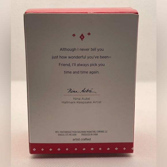 Hallmark Keepsake Ornament- “Pick you again, friend” - Picture 3 of 4